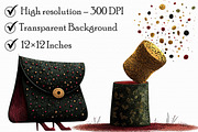 Luxury New Years Eve Clipart, an Illustration by Libby Wishes (Thumbnail 5 of 7)