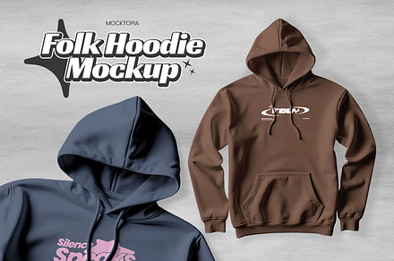 Folk - Hoodie Mockup