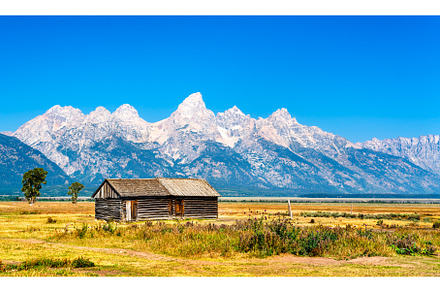 John Moulton barn at Mormon Row in, a Nature Photo by Leonid Andronov