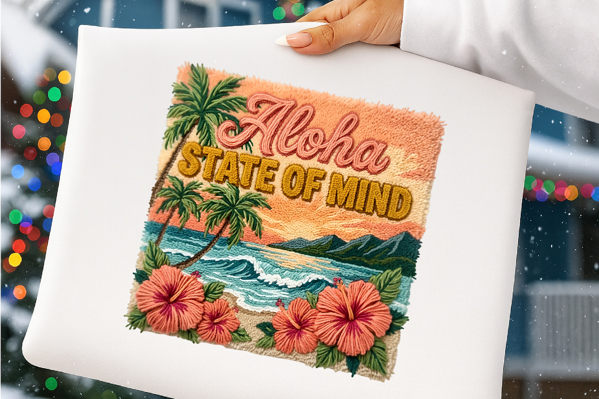Summer PNG, Faux Yarn Crochet Beach, an Illustration by SinaCreation (Photo 6 of 8)