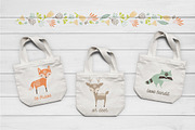 Baby Woodland Design Pack, an Animal Illustration by Wild Twig Co (Thumbnail 5 of 12)