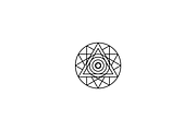 Luxury Sacred Geometric Logo, a Branding & Logo Template by Luxury Logos (Thumbnail 3 of 4)