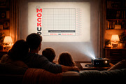 Projector Screen Home Cinema Mockups, a Mockup by Luuqas Design (Thumbnail 6 of 6)