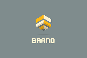 Blocky Pencil Logo