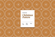 Brown Christmas Pattern, a Pattern Graphic by Neermana (Thumbnail 1 of 6)