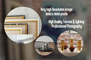Canvas Poster Mock Up V4, a Print Template by Pixel Place (Thumbnail 3 of 6)