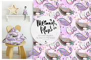 Baby Mermaids & Unicorns Patterns, a Pattern Graphic by KaramfilaS (Thumbnail 5 of 14)