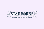 Starborne Serif - A Tarot Font, a Serif Font by Beck McCormick (Thumbnail 1 of 10)
