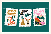 Wild West / illustrations & patterns, an Illustration by by Margo (Thumbnail 5 of 15)