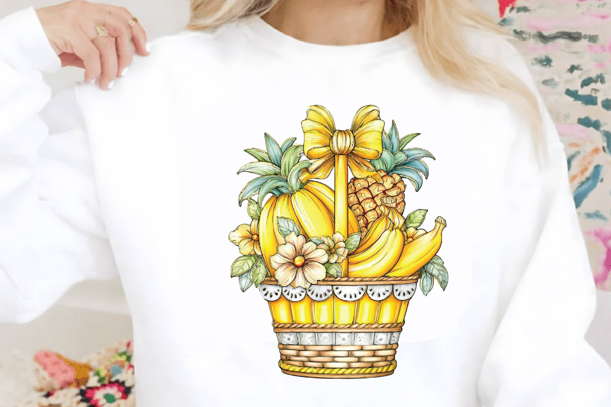 Watercolor Cozy Yellow Summer Clipar, an Empty State Illustration by SVGArt (Photo 7 of 9)
