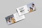 Gift Voucher Mockup, an Advertising Mockup by ZifaraDesign (Thumbnail 8 of 11)