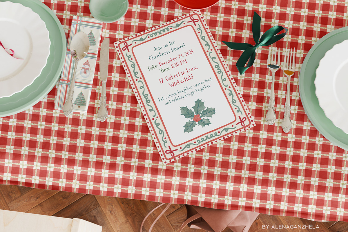 Christmas Time - seamless patterns, a Pattern Graphic by alenaganzhela (Photo 4 of 9)