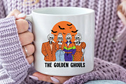 The Golden Ghouls PNG, an Illustration by Craft Nest (Thumbnail 5 of 6)