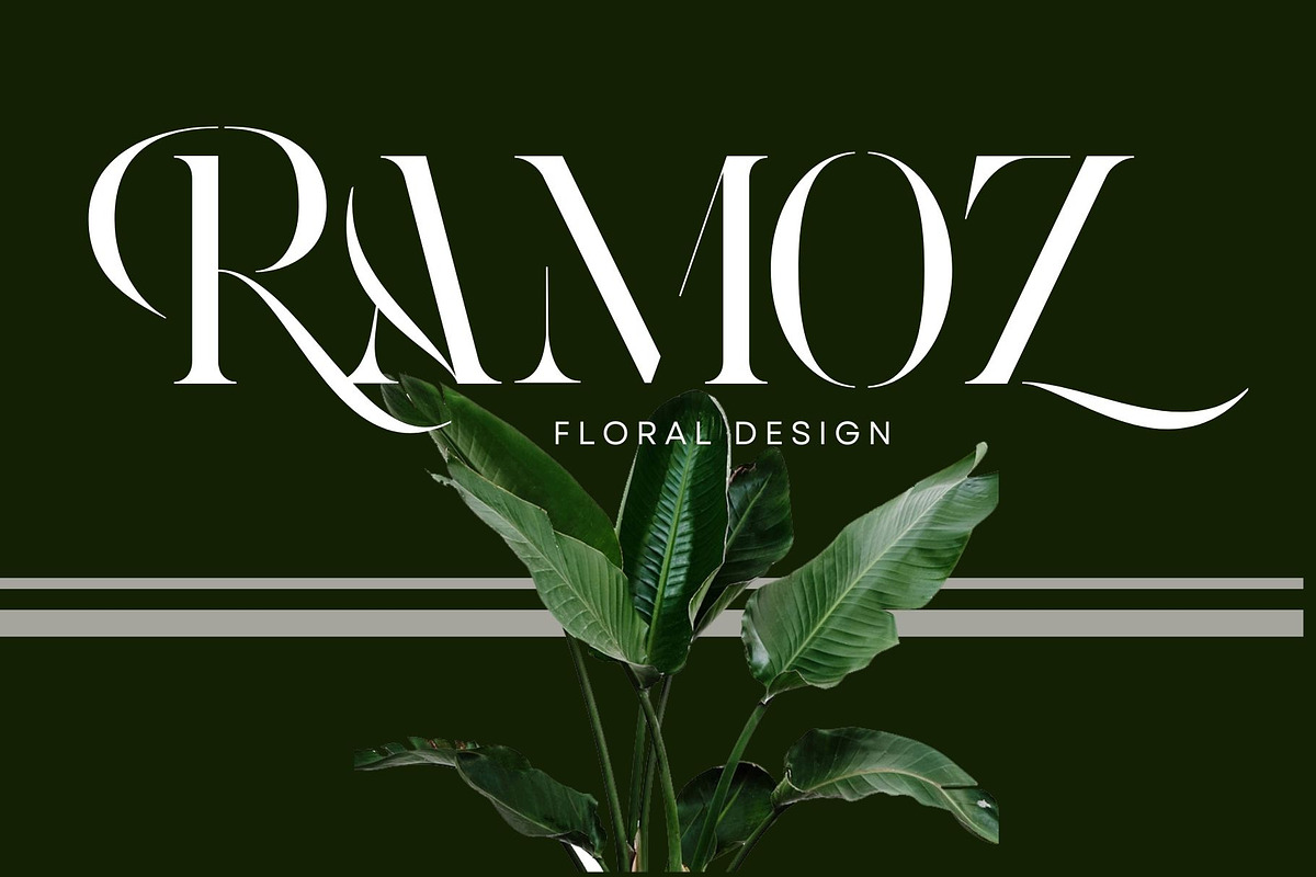 Roxer Stencil - Modern Serif Font, a Serif Font by Nirmana Visual (Photo 8 of 11)