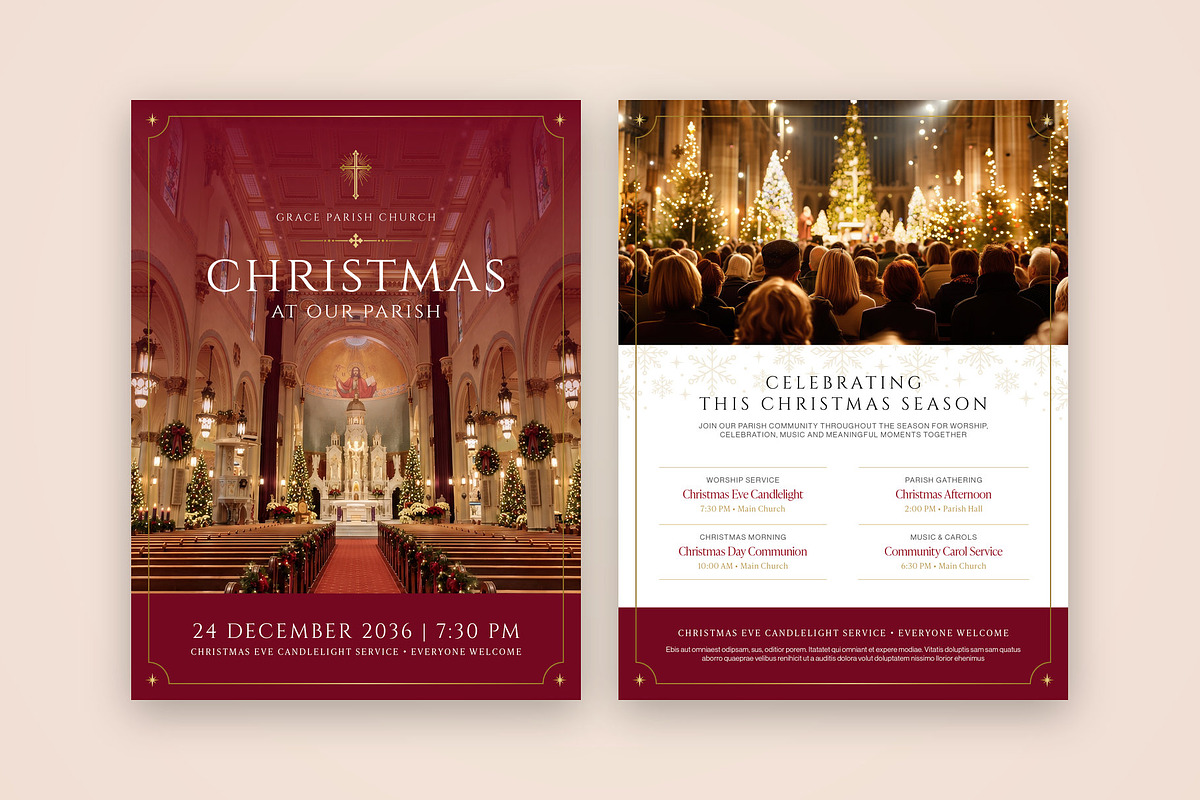 Christmas Church Digital Magazine, a Magazine Template by BrandPacks (Photo 4 of 5)