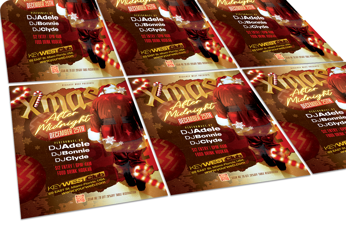 Christmas Celebration Flyer, a Flyer Template by regalDRAW (Photo 3 of 3)