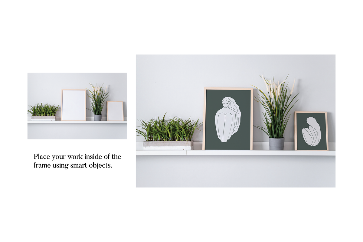 Frame Mockup Bundle - Etna, a Household Mockup by Saguaro Digital (Photo 5 of 10)