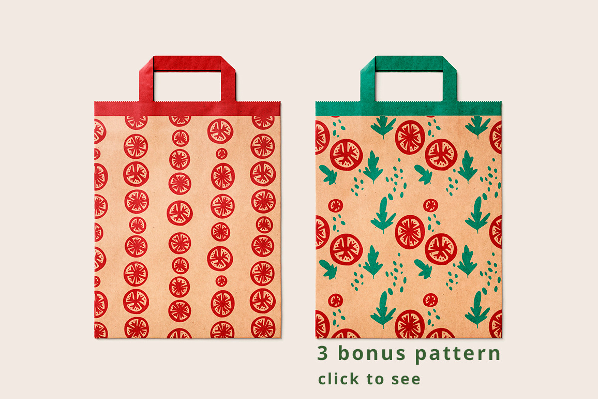 Logo template for vegetable market, a Branding & Logo Template by Ja Polina ArtShop (Photo 6 of 6)