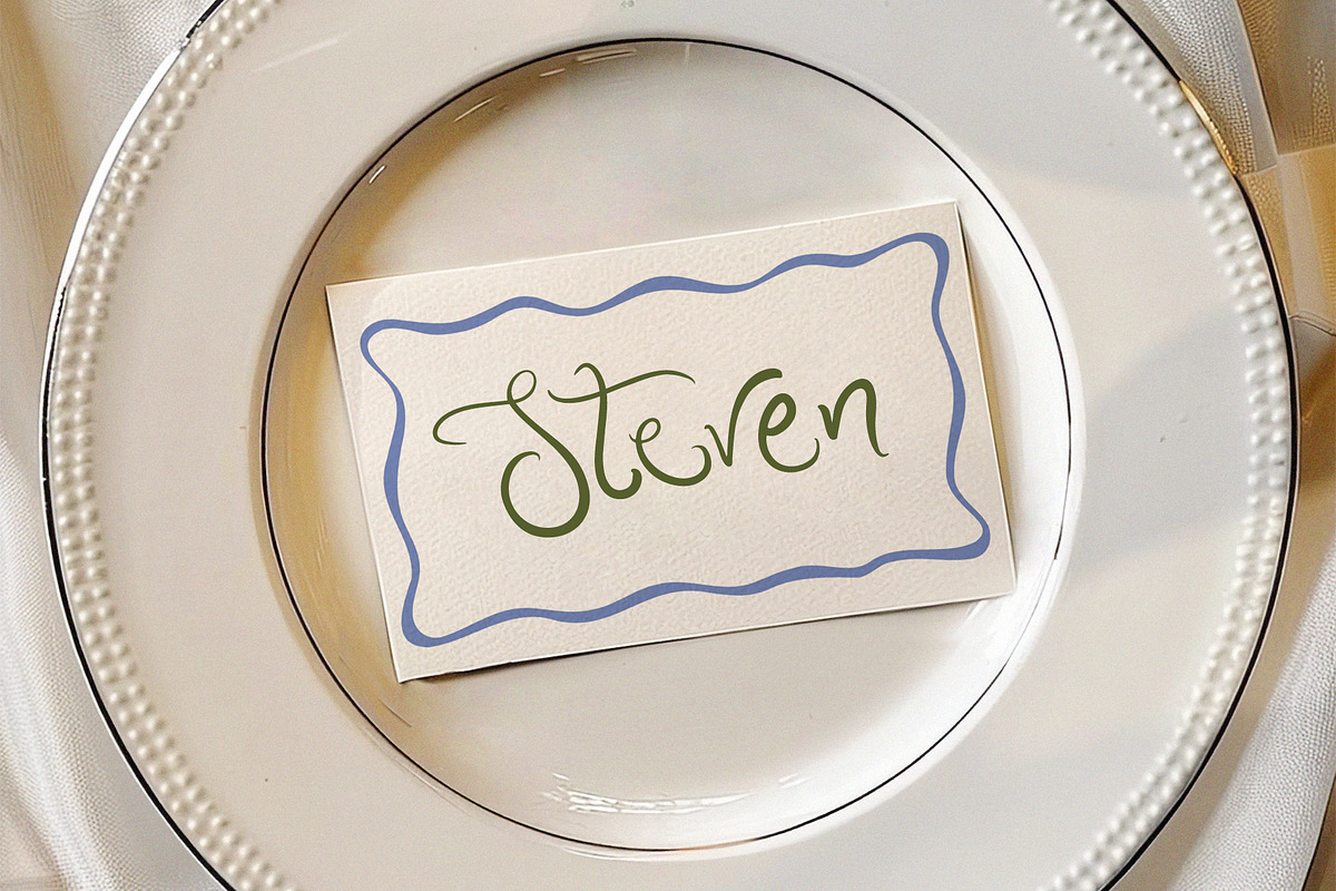 Ms Scarlett Handwritten Whimsy Font, a Script Font by Calamar Studio (Photo 12 of 20)