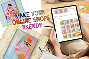 Mega Interior Frame Mockup Pack, a Household Mockup by Mockup Art Atelier (Thumbnail 50 of 60)
