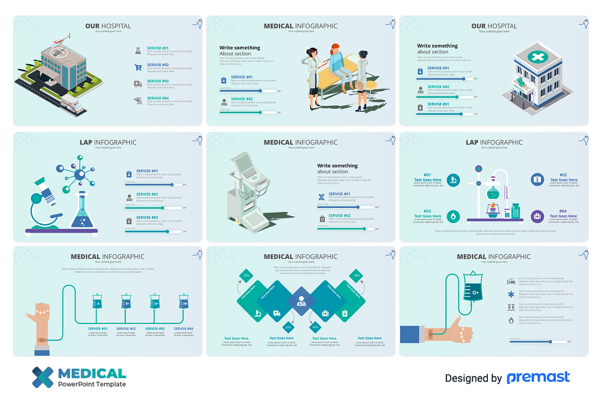 Medical Powerpoint Template, a Presentation Template by Premast (Photo 10 of 11)