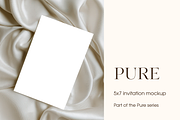 Beige Wedding Invitation Mockup, a Mockup by Serenefeeling (Thumbnail 1 of 6)