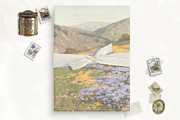 Lilac Poppies Vellum Overlay, a Stationery Template by SilverJoyAtelier (Thumbnail 1 of 2)