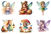 Boho Woodland Fairy Sublimation PNG, an Illustration by cherrydesign (Thumbnail 4 of 4)