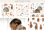 Forest party. Watercolor birthday., an Animal Illustration by Ooh Lily (Thumbnail 6 of 16)
