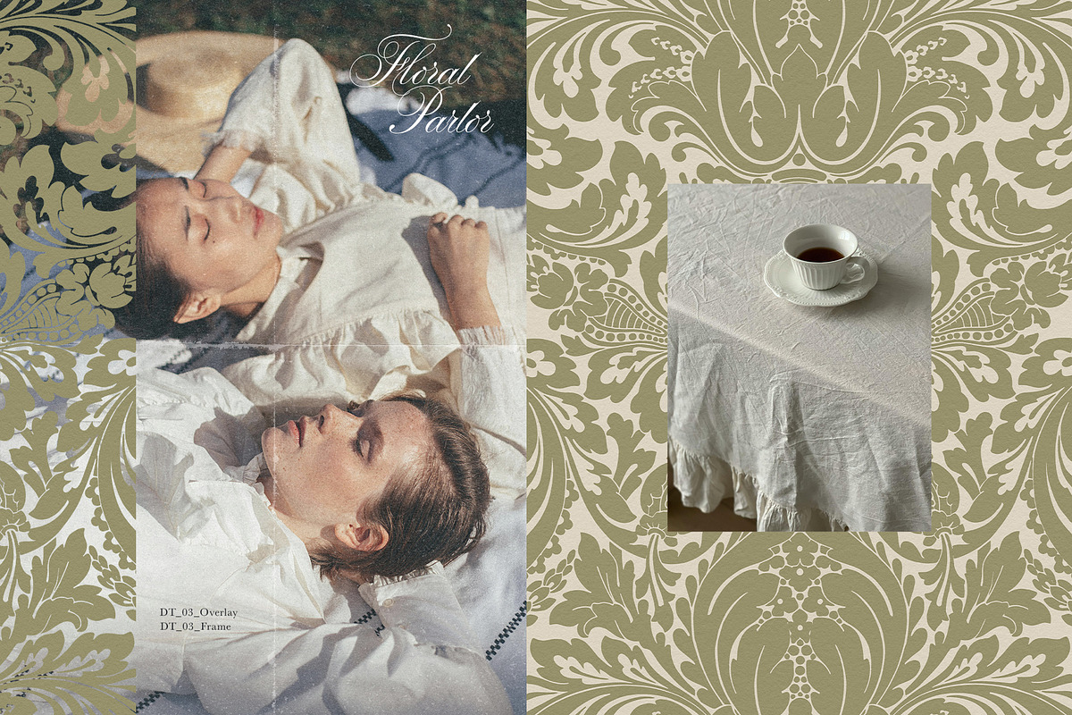 Vintage Floral Frames & Overlays, an Object Graphic by alonahaidash (Photo 9 of 19)