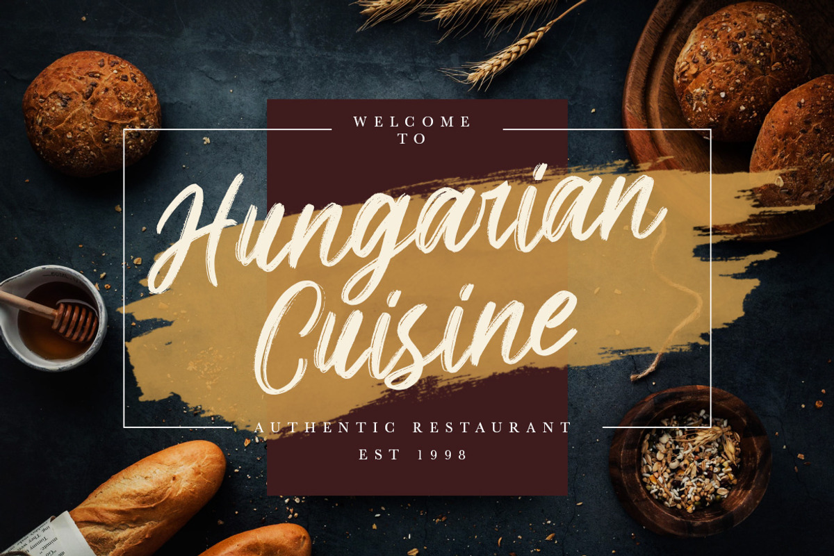 Brighnesy Hand Brush Business Font preview 4