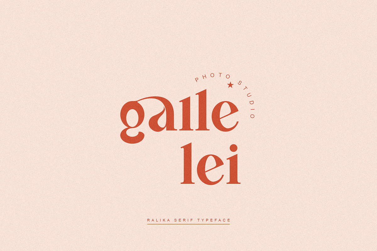 Ralika Ligature Serif Typeface, a Serif Font by yaqublekker (Photo 8 of 10)