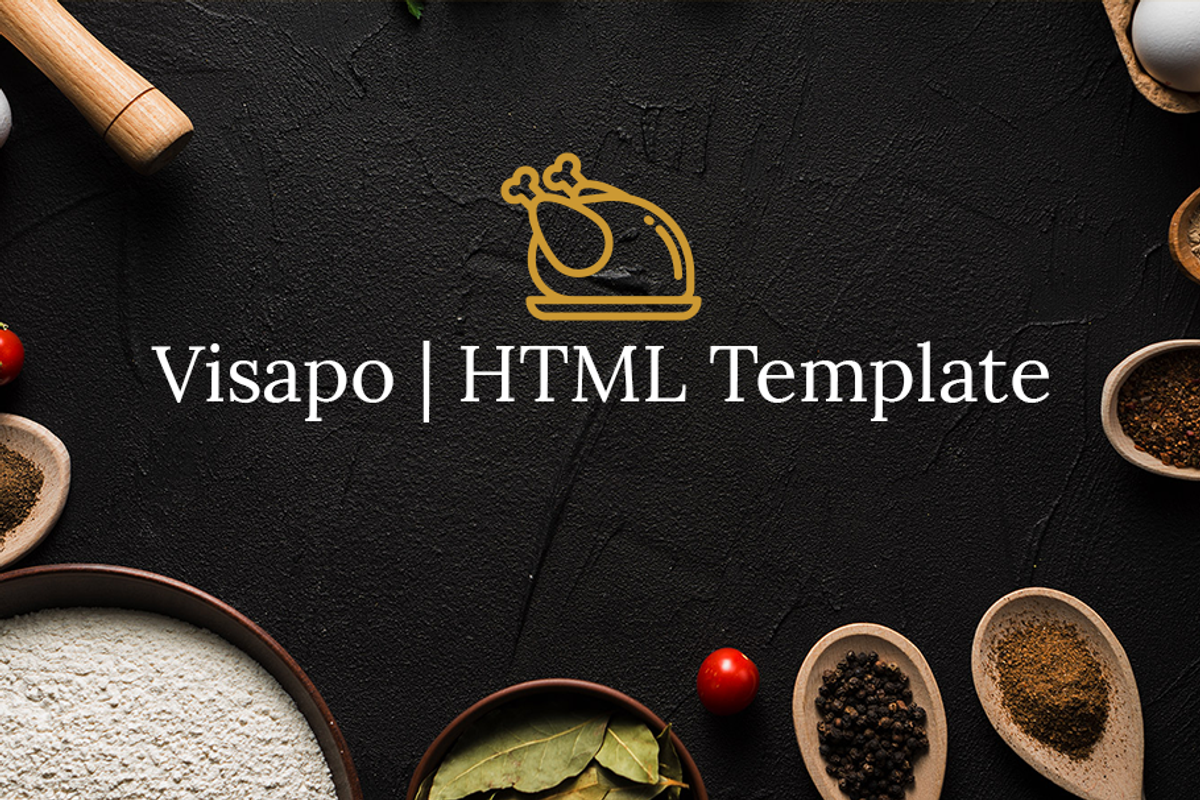 Visapo | Restaurant Html Template, a Bootstrap Template by The Pixel (Photo 1 of 2)