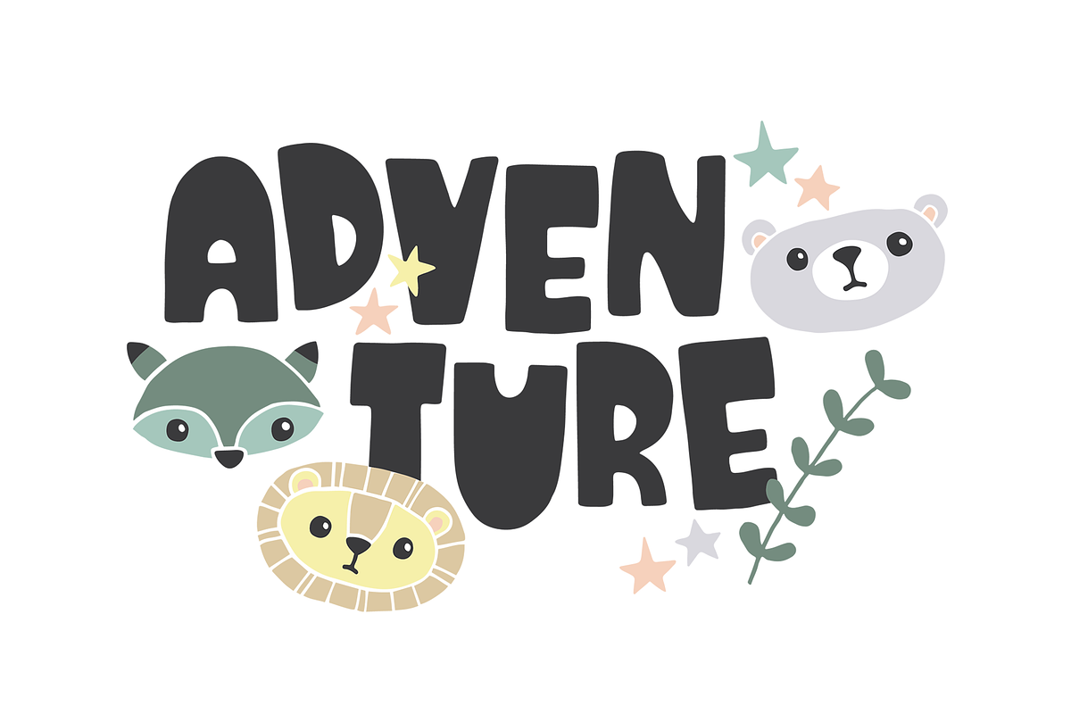 Rain or Shine Font + Doodles! preview 5