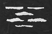 65 Crumpled Ripped Paper Pieces, a Texture Graphic by Ksuview (Thumbnail 14 of 14)