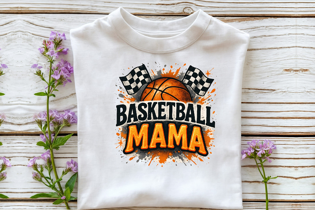 Basketball Png Basketball Mama Png, an Illustration by DreamCafeArt (Photo 3 of 6)