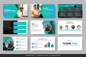 Creative business presentation slide, a Templates & Theme by Tanuart
