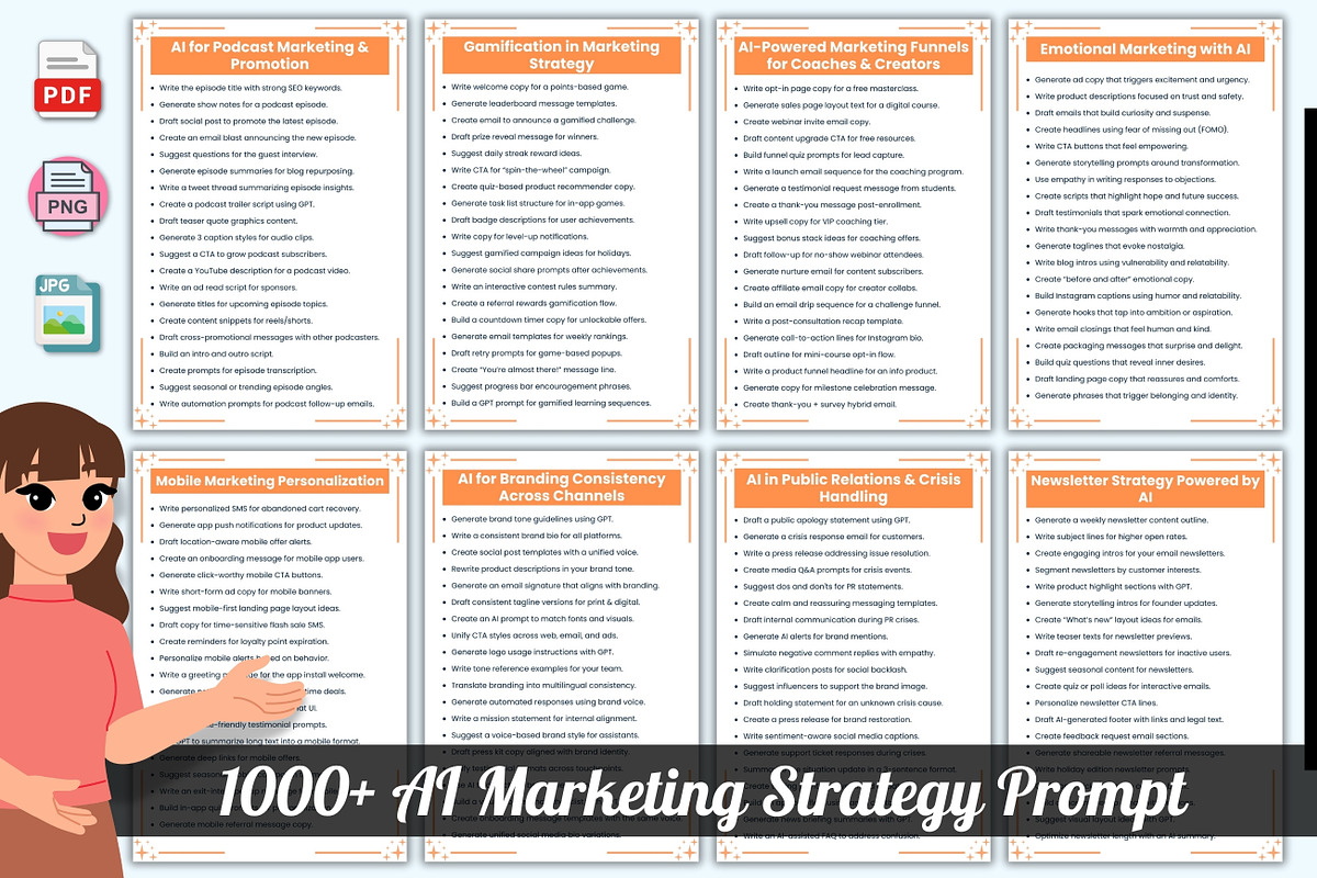 1000+ AI Marketing Strategy Prompts preview 4