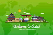 Most famous landmarks of the world, an Illustration by Alfazet Chronicles (Thumbnail 8 of 12)
