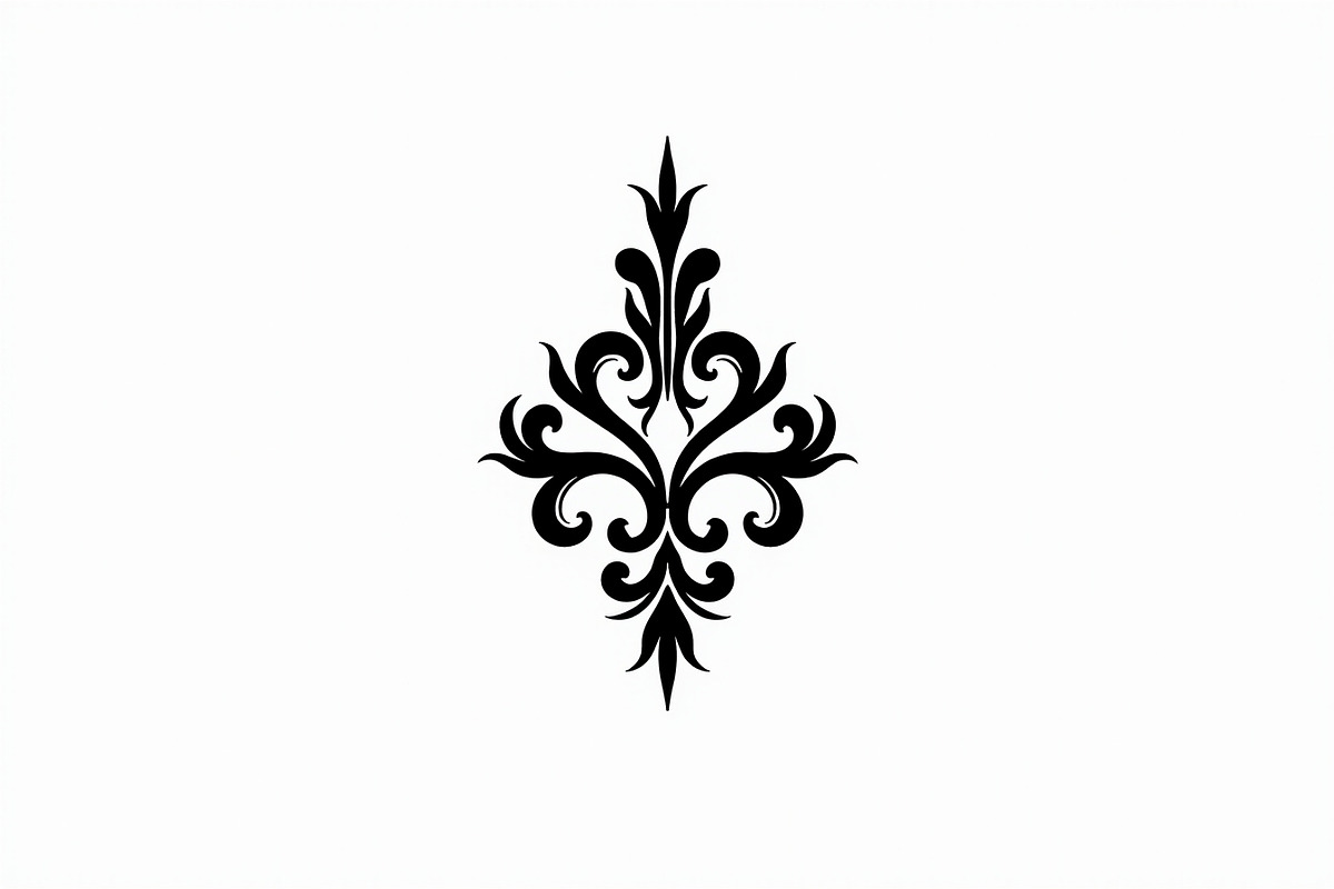 Decorative Vintage Ornament Cut File, an Illustration by musafir_fashion (Photo 5 of 9)