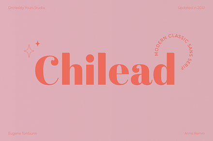 Chilead — Classic Sans Serif Font