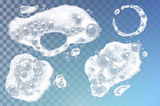 Realistic soap foam, a Decorative Illustration by Yayasya (Thumbnail 2 of 3)