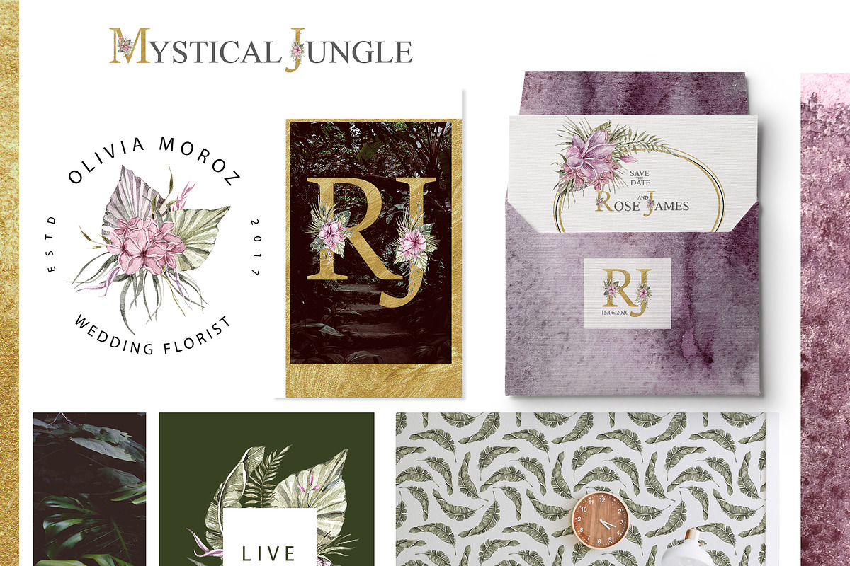 Watercolor Tropical Collection, an Animal Illustration by Tiana Geo (Photo 16 of 16)