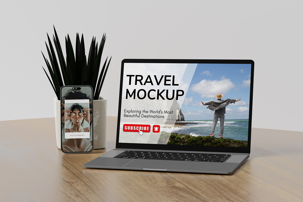 MacBook Pro, an Android Mockup by kebunmockup (Photo 5 of 5)