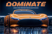 Nitrazon – Modern Futuristic Speed, a Blackletter Font by Nouric Design (Thumbnail 2 of 5)