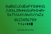 LCD Pixel font, a Font by SelfBuild Type (Thumbnail 2 of 5)