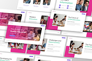 EducatePower - Education PowerPoint, a Presentation Template by GraphauseProject (Thumbnail 2 of 6)