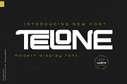 Telone, a Sans Serif Font by twinstd (Thumbnail 1 of 11)