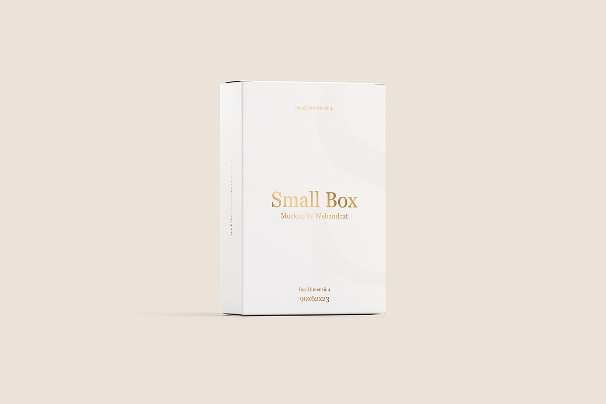 Small Box Mockup, a Packaging Mockup by WebAndCat (Photo 16 of 40)