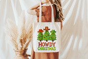 Howdy Christmas Tree Sublimation, an Illustration by Libby Wishes (Thumbnail 4 of 6)